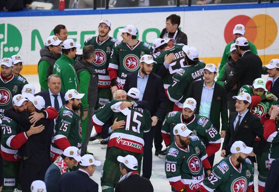 Ice hockey. Kontinental Hockey League. Ak Bars vs. CSKA
