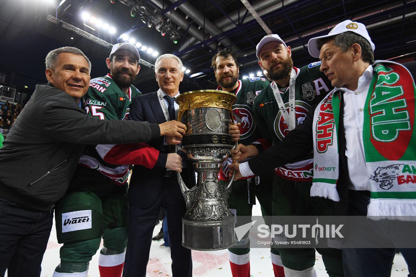Ice hockey. Kontinental Hockey League. Ak Bars vs. CSKA