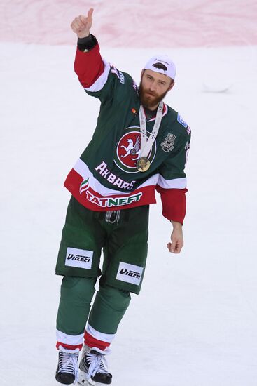 Ice hockey. Kontinental Hockey League. Ak Bars vs. CSKA