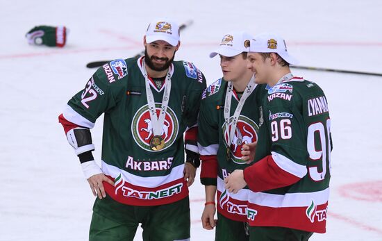Ice hockey. Kontinental Hockey League. Ak Bars vs. CSKA