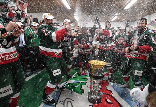 Ice hockey. Kontinental Hockey League. Ak Bars vs. CSKA