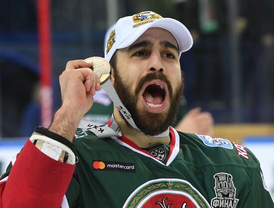 Ice hockey. Kontinental Hockey League. Ak Bars vs. CSKA