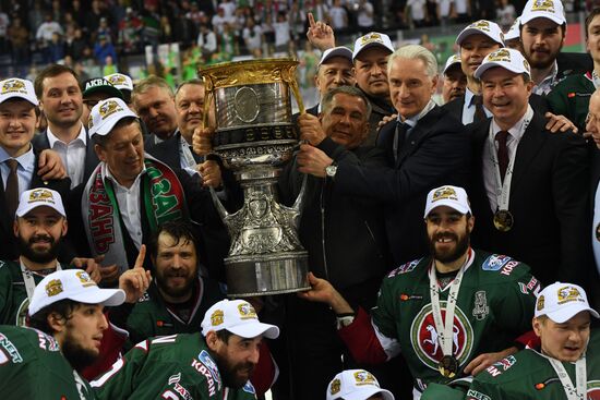 Ice hockey. Kontinental Hockey League. Ak Bars vs. CSKA