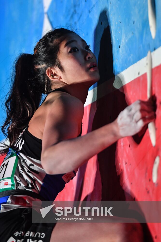 IFSC Climbing World Cup Moscow