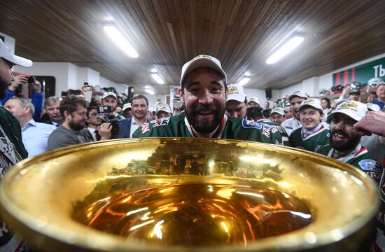 Ice hockey. Kontinental Hockey League. Ak Bars vs. CSKA