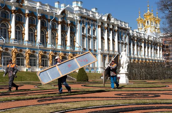Tsarskoye Selo gets ready to open summer season