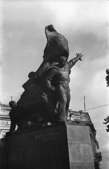 Monument to sailors of battleship Potyomkin