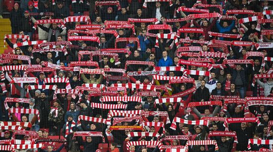 Football. Russian Football Premier League. Spartak vs. Akhmat