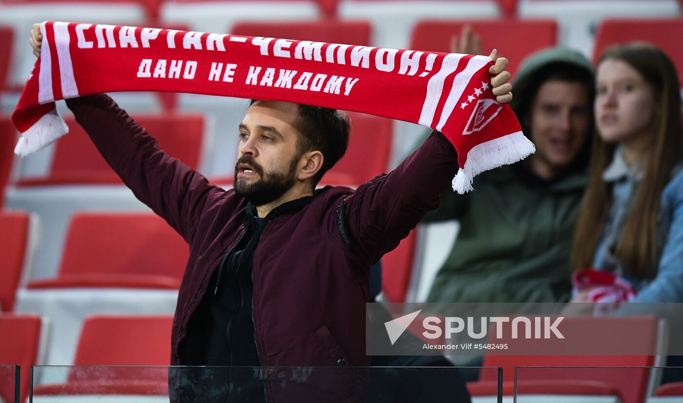 Football. Russian Football Premier League. Spartak vs. Akhmat