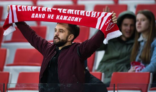 Football. Russian Football Premier League. Spartak vs. Akhmat