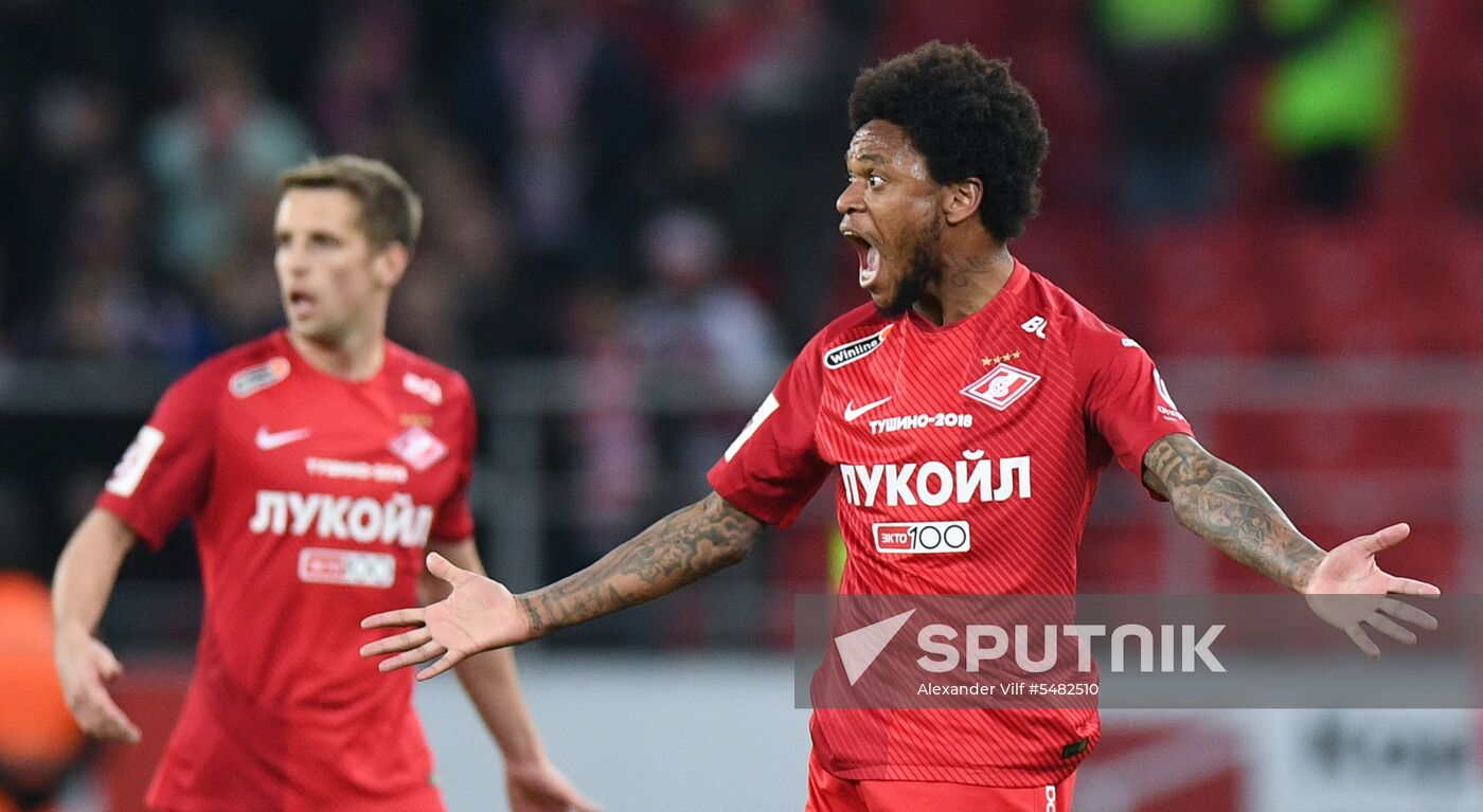 Football. Russian Football Premier League. Spartak vs. Akhmat