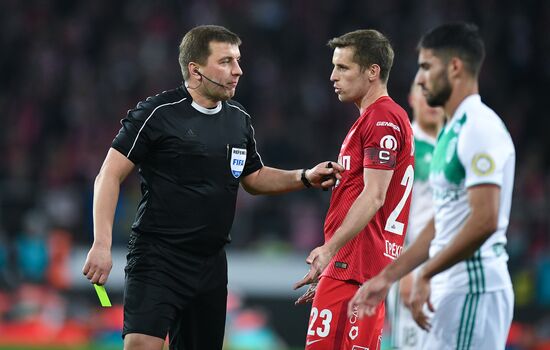 Football. Russian Football Premier League. Spartak vs. Akhmat