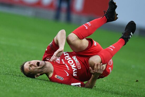 Football. Russian Football Premier League. Spartak vs. Akhmat