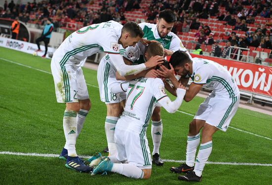 Football. Russian Football Premier League. Spartak vs. Akhmat