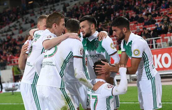 Football. Russian Football Premier League. Spartak vs. Akhmat