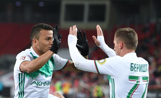 Football. Russian Football Premier League. Spartak vs. Akhmat