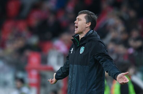 Football. Russian Football Premier League. Spartak vs. Akhmat