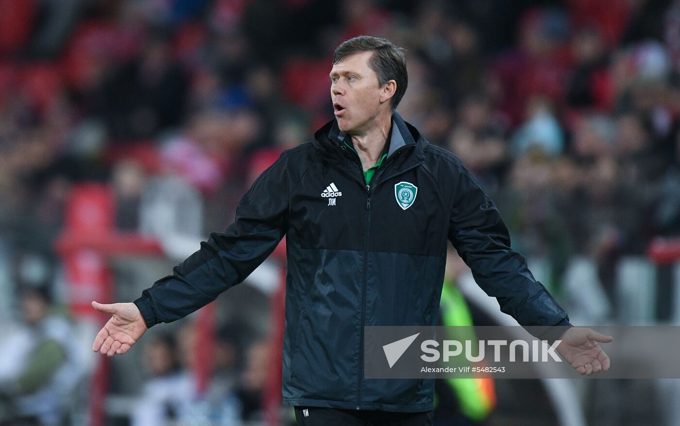 Football. Russian Football Premier League. Spartak vs. Akhmat