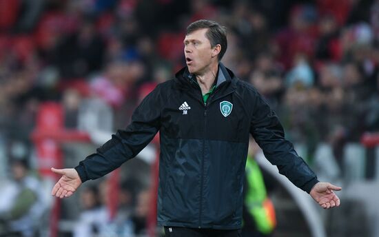 Football. Russian Football Premier League. Spartak vs. Akhmat