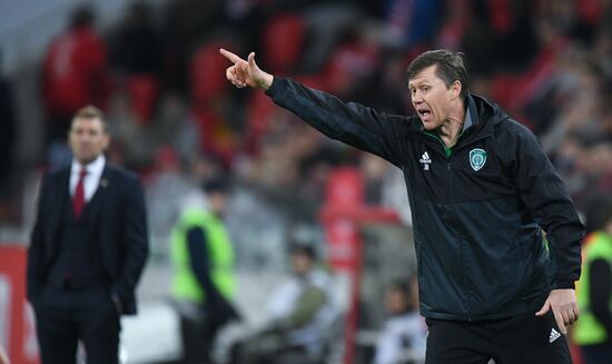 Football. Russian Football Premier League. Spartak vs. Akhmat