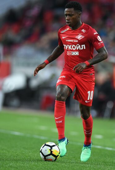 Football. Russian Football Premier League. Spartak vs. Akhmat