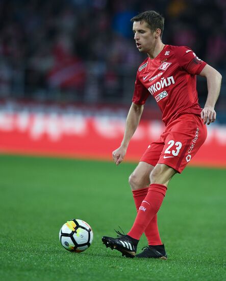 Football. Russian Football Premier League. Spartak vs. Akhmat