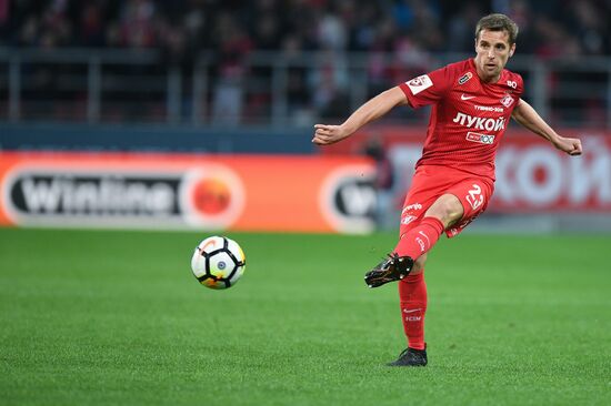 Football. Russian Football Premier League. Spartak vs. Akhmat