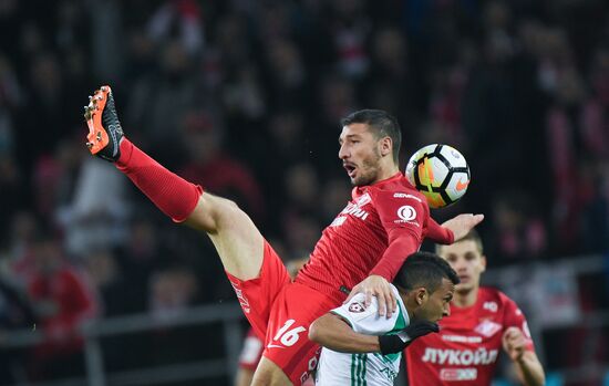 Football. Russian Football Premier League. Spartak vs. Akhmat