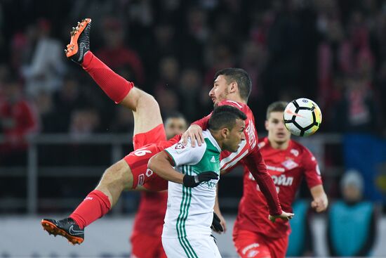 Football. Russian Football Premier League. Spartak vs. Akhmat
