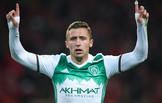 Football. Russian Football Premier League. Spartak vs. Akhmat