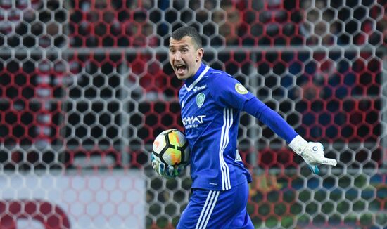 Football. Russian Football Premier League. Spartak vs. Akhmat