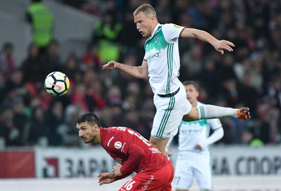 Football. Russian Football Premier League. Spartak vs. Akhmat