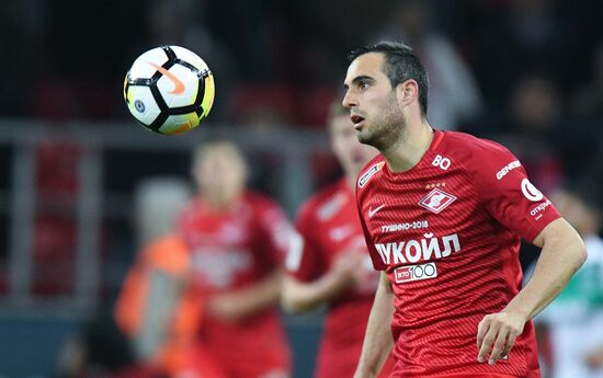 Football. Russian Football Premier League. Spartak vs. Akhmat