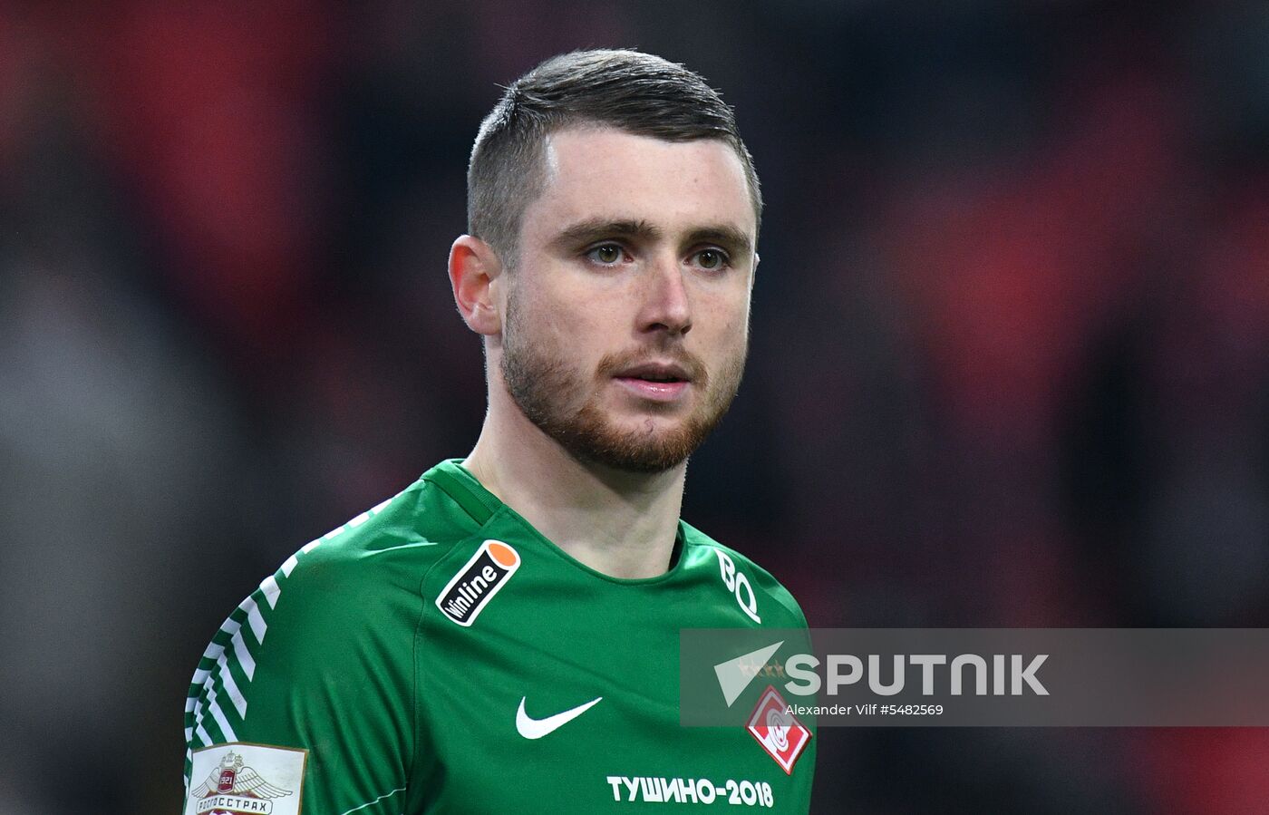 Football. Russian Football Premier League. Spartak vs. Akhmat