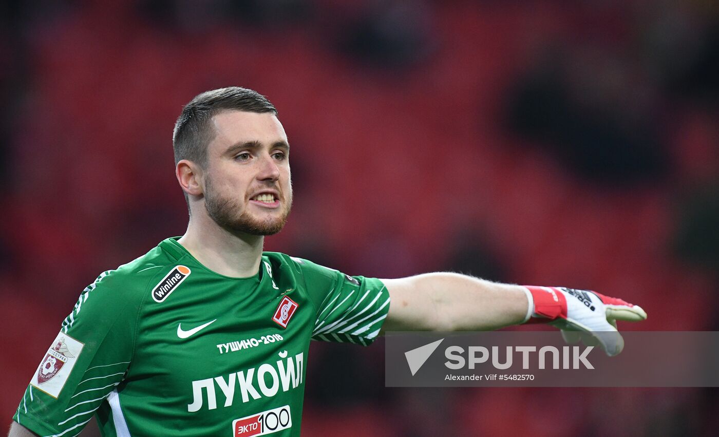 Football. Russian Football Premier League. Spartak vs. Akhmat