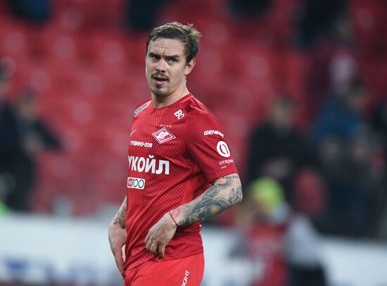 Football. Russian Football Premier League. Spartak vs. Akhmat