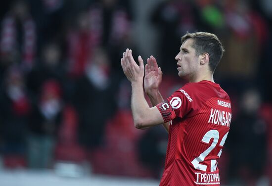 Football. Russian Football Premier League. Spartak vs. Akhmat