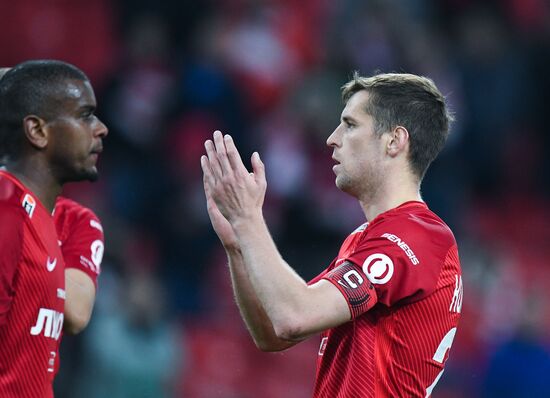 Football. Russian Football Premier League. Spartak vs. Akhmat