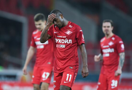 Football. Russian Football Premier League. Spartak vs. Akhmat
