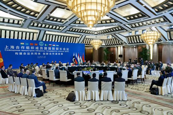 SCO Defense Ministers Meeting in China