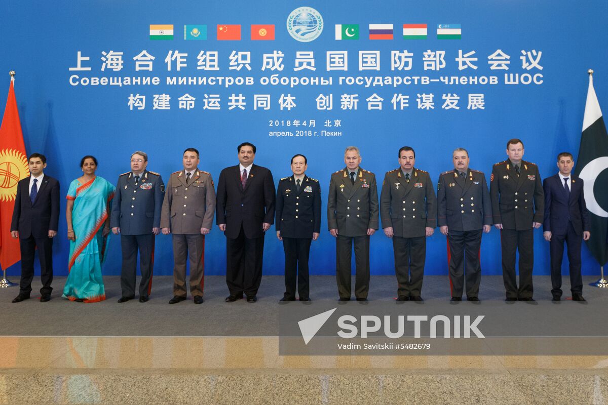 SCO Defense Ministers Meeting in China