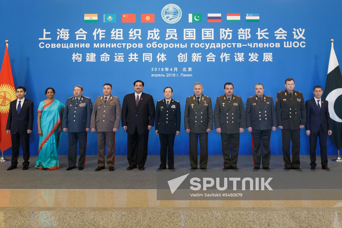 SCO Defense Ministers Meeting in China
