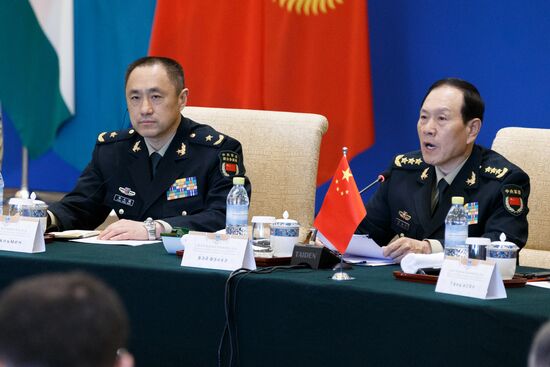SCO Defense Ministers Meeting in China