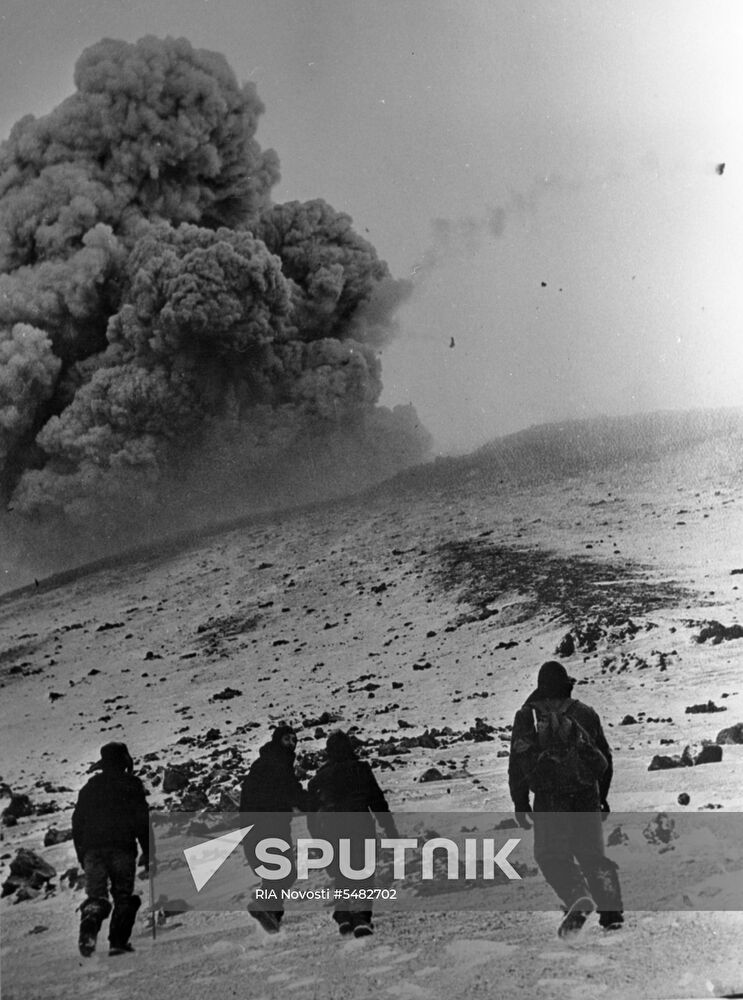 Karymsky volcano