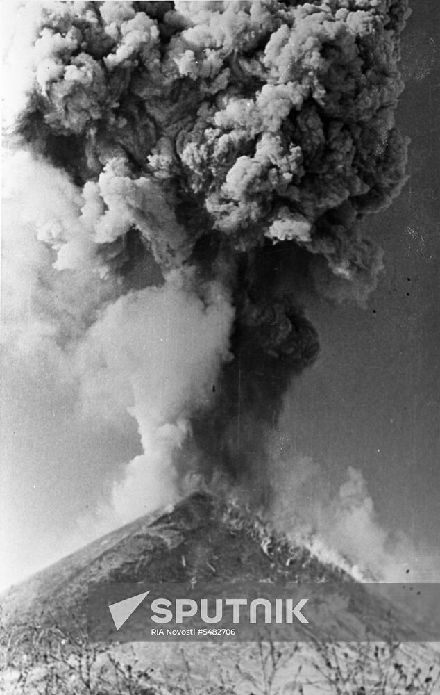 Karymsky volcano