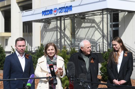 St. George's Ribbon campaign kicks off