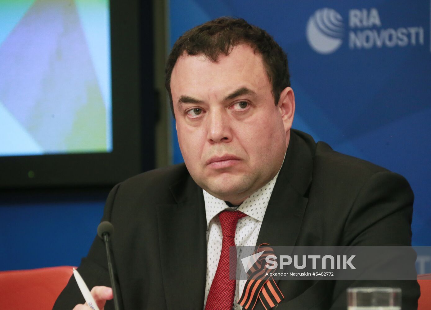 News conference on arrest of human rights defender Alexander Gaponenko by Latvian authorities