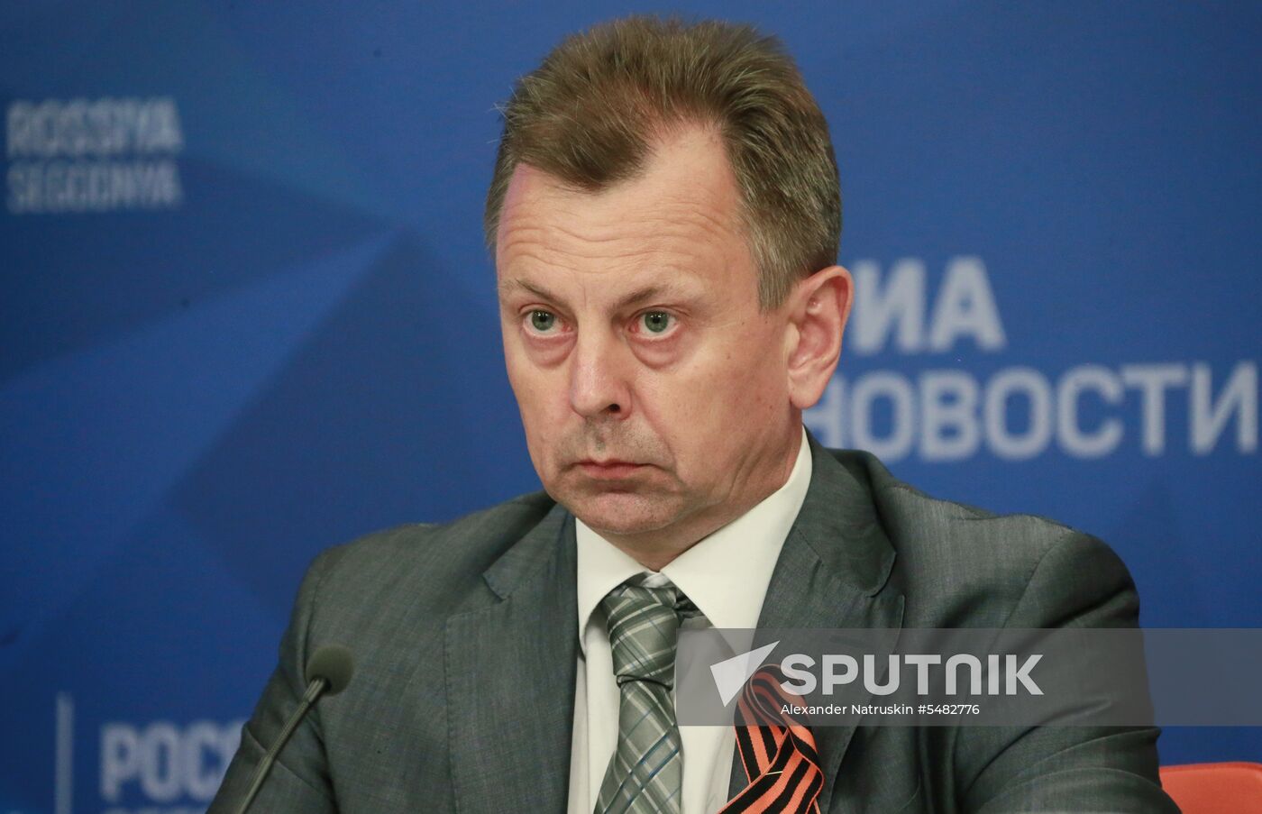 News conference on arrest of human rights defender Alexander Gaponenko by Latvian authorities