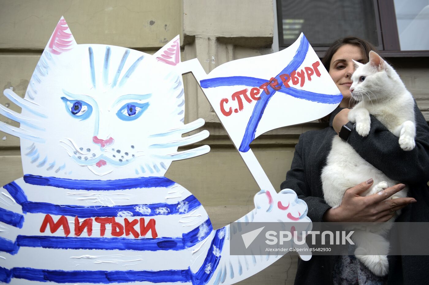 Arts marathon "My love: football and cat!" in St. Petersburg