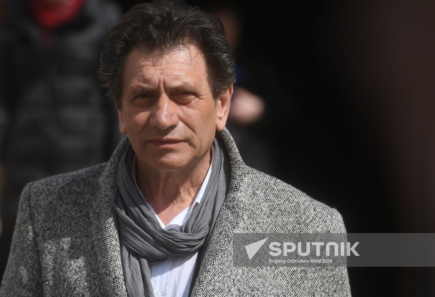 Paying last respects to actress Nina Doroshina